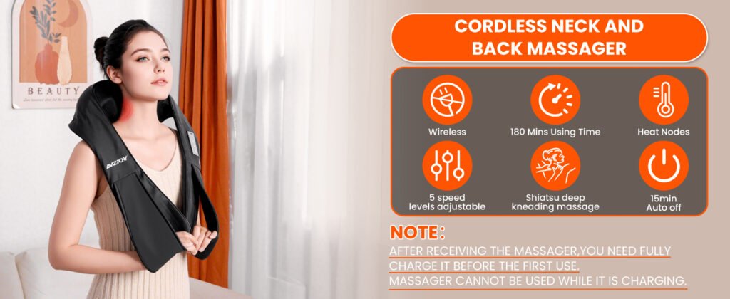 Amzpony Cordless Neck Massager