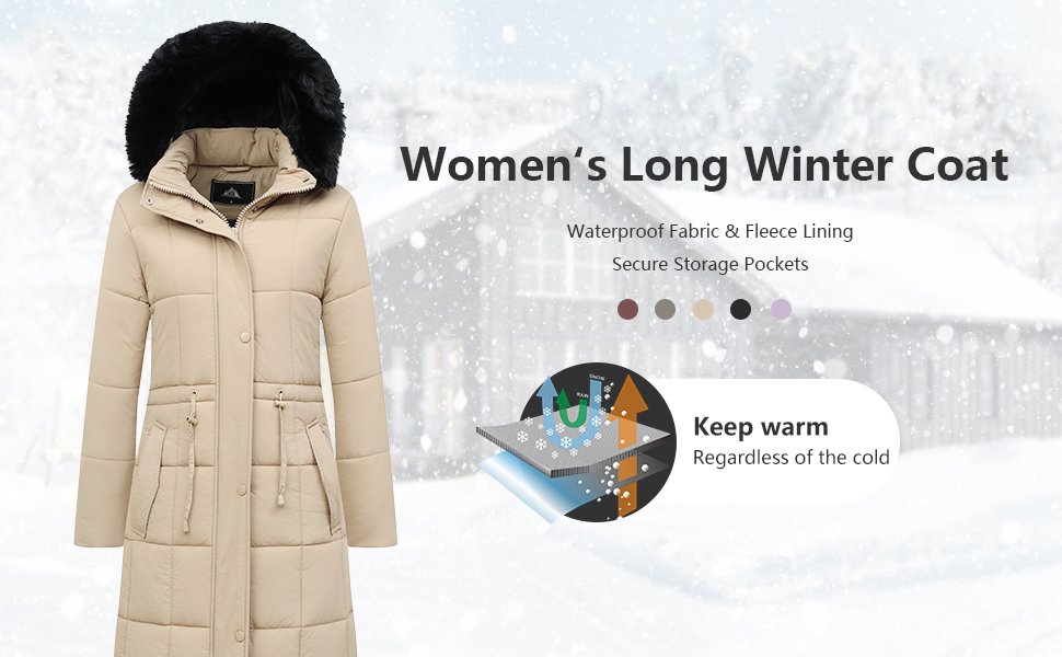 GOLDLADIES Women's Winter