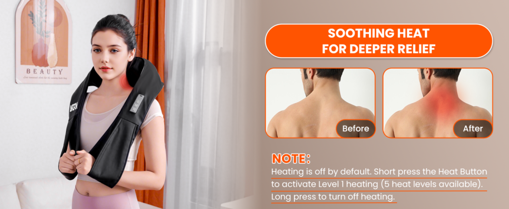 Amzpony Cordless Neck Massager