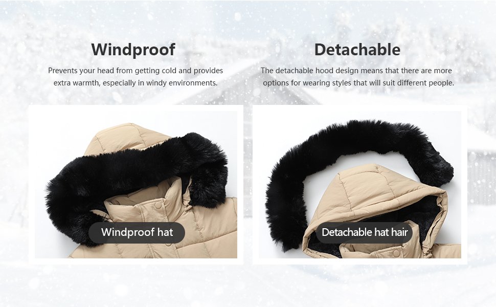 GOLDLADIES Women's Winter