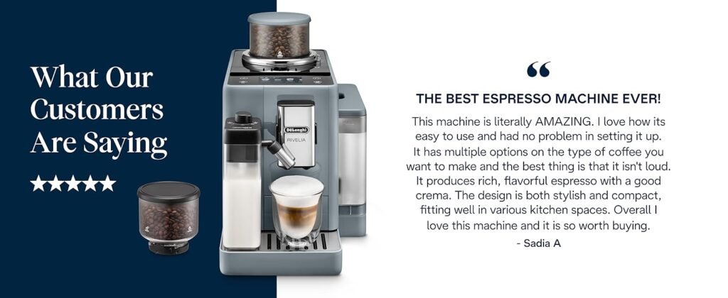 De'Longhi Rivelia espresso machine