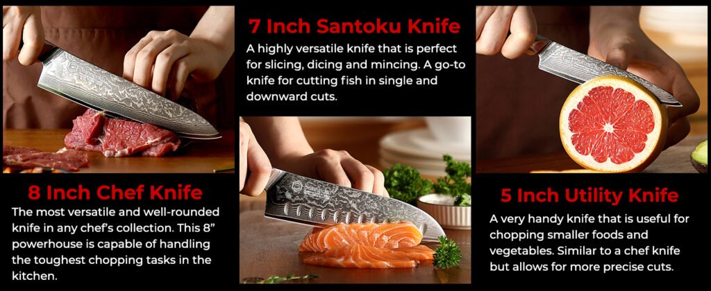 Sunnecko Damascus Knife